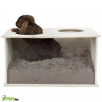Trixie játék nyúlnak ásóláda, fa 58x30x38cm