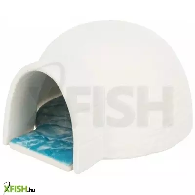 Trixie igloo kerámia hűtőlemezzel rágcsálóknak 13 × 9 × 15 cm, fehér