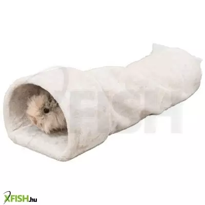 Trixie alagút nyúlnak plüss 2 bejárattal 27x21x80cm, bézs