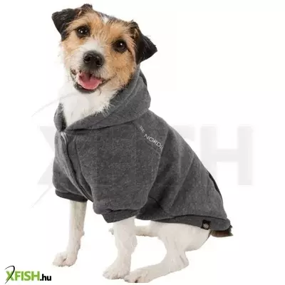 Trixie kutyaruha BE nordic flensburg pulóver, kapucnis M 45 cm szürke