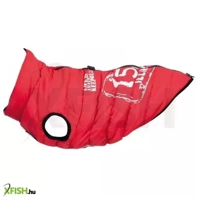Trixie kutyaruha saint-malo kabát és hám egyben, S 33 cm, piros
