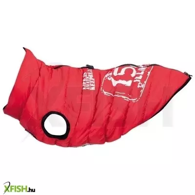 Trixie kutyaruha saint-malo kabát és hám egyben, M 45 cm, piros