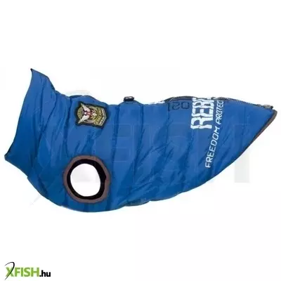 Trixie kutyaruha saint-malo kabát és hám egyben, M 45 cm, kék