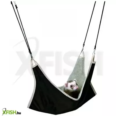 Trixie függőágy nylon vadászgörénynek barna és bézs 45×45cm