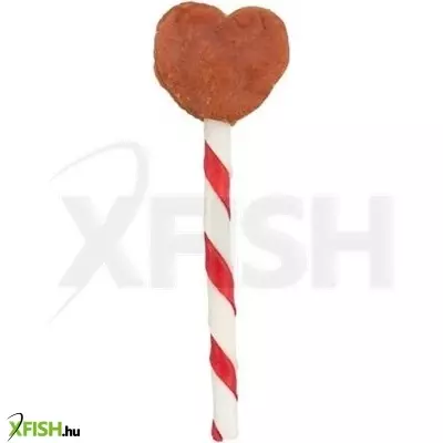 Trixie valentin napi szívecske nyalóka csirkés 12cm, 15gr