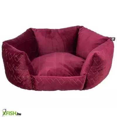 Trixie ágy nataya kerek, 50cm bordó
