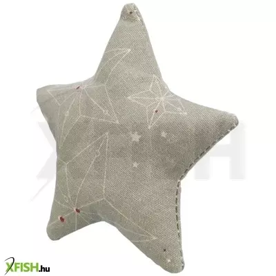 Trixie xmas vászon csillag catnippel bézs 10cm