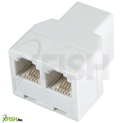use bliszter home ts 17-2x elosztó telefonvezetékhez, 6p4c, 1 aljzat-2 aljzat