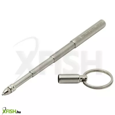 True utility telepen, tu246k, teleszkópos kialakítás, szálcsiszolt rozsdamentes acél test, alumínium ház, 3 tollbetét, mágneses vég