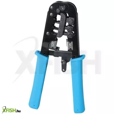 Sma home tw 4-6 préselőfogó, telefondugóhoz, 210 mm, 3 mérethez, 2 csupaszolási hossz, fém