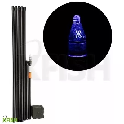 Undercarp Carp marker pole dusk sensor Alkonykapcsolós Ledes világító dőlőbója - blue 6m