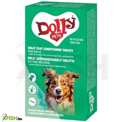 Dolly Szőrkondícionáló Kutya Vitamin 50db/doboz