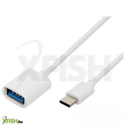 Use home usbc otg kábel, usb-c dugó, usb-a aljzat, kétirányú, 16cm, 2,1a, 480 mbps