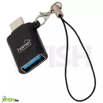 use home usbca3 usb-c átalakító, usb3.0, 3.0 a, 60 w, usb-c dugó, usb-a aljzat, gyorstöltés, adattovábbítás