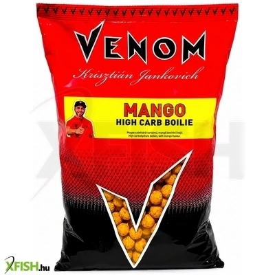 Feedermánia Venom High Carb Bojli Mangó 12mm 900g