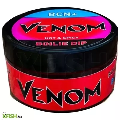 Feedermánia Venom Bojli Dip Bcn+ Rák Kivonat Hot & Spicy 125 g