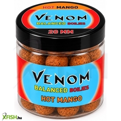 Feedermánia Venom Balanced Horog Bojli Hot Mangó 20mm 100g