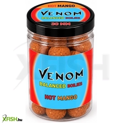 Feedermánia Venom Balanced Horog Bojli Hot Mangó 30mm 200g