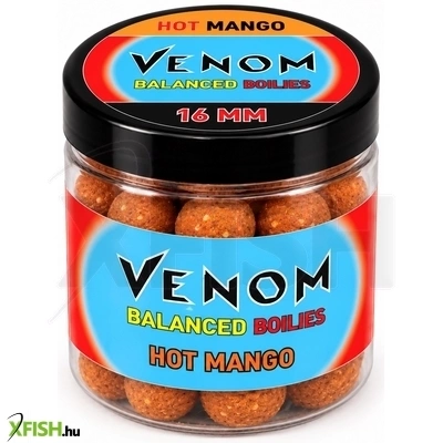 Feedermánia Venom Balanced Horog Bojli Hot Mangó 16mm 100g