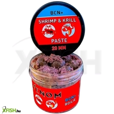 Feedermánia Venom Shrimp Pasztás Bojli Krill Bcn 20mm 150ml