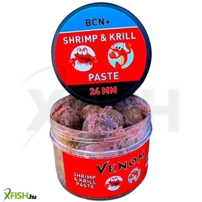 Feedermánia Venom Shrimp Pasztás Bojli Krill Bcn 24mm 250ml