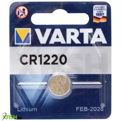 Home varta cr1220 gombelem, lítium, cr1220, 3v, 1 db/csomag