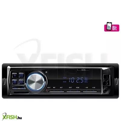 Sal vbt 1100/bl autórádió, 4 X 45 w, 4 rca, fm, bt, usb, sd, aux, kék LED kijelző és gombok