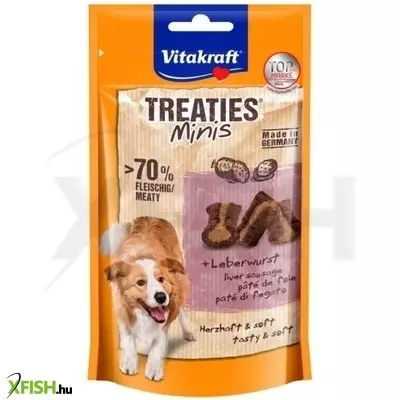Vitakraft treaties minis kutya jutalomfalat májas 48g
