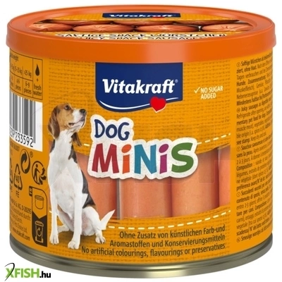 Vitakraft Dog Mini Kutyakolbász 120g 12db/csomag