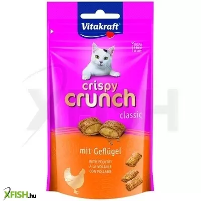 Vitakraft crispy crunch macska jutalomfalat szárnyas hússal 60g