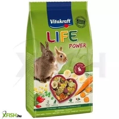 vitakraft life power nyúleledel 600g