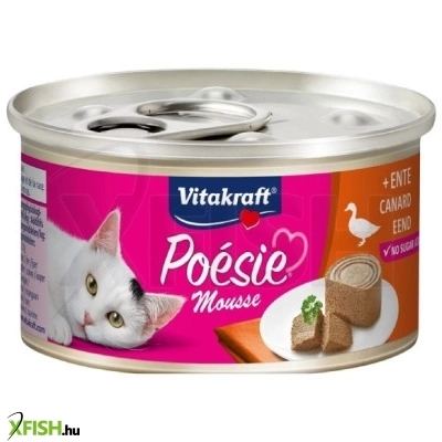 Vitakraft Poésie Nedves Macska Eledel Kacsa 12x85g