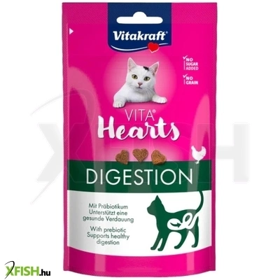 Vitakraft Vita Hearts Jutalomfalat Macskának Csirkehús Inulin 40g