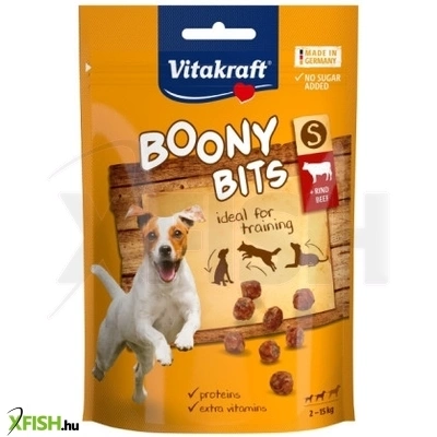 Vitakraft Boony Bits Marhás Kutya Jutalomfalat 55g