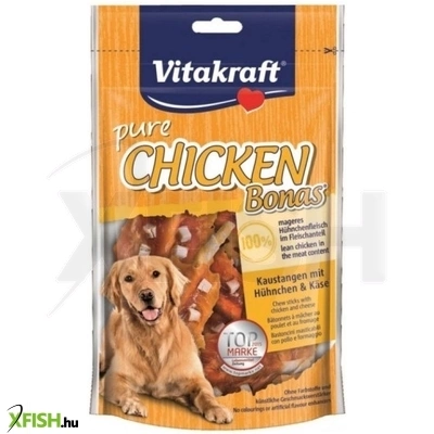 Vitakraft Chicken Bonas Kutya Jutalomfalat Csirkés Sajtos 80g