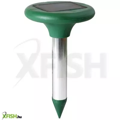 Home vks 02 napelemes vakondriasztó karó, hangrezgés, 350 m2 hatókörzet, szolárpanel, 400 - 1000 hz, rágcsálók