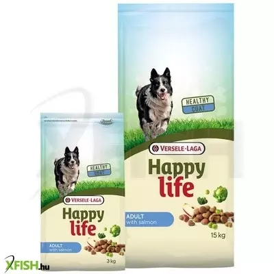 versele-laga happy life adult salmon kutyaeledel 3kg (lazacos)
