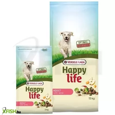 Versele-laga happy life adult lamb kutyaeledel 3kg (bárányos)