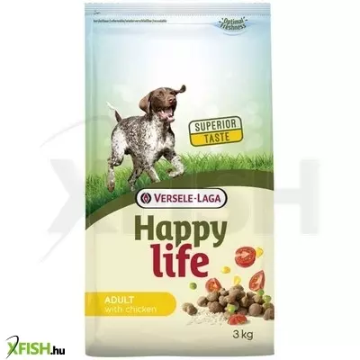Versele-laga happy life adult chicken kutyaeledel 3kg (csirkés)