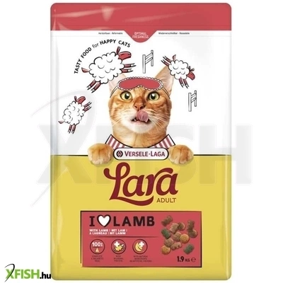 versele-laga lara adult with lamb száraz macskaeledel 1,9kg (bárány)