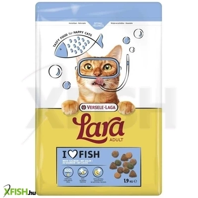 Versele-laga lara adult with salmon száraz macskaeledel 1,9kg (lazac)