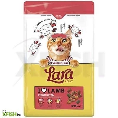 versele laga lara adult with lamb száraz macskaeledel bárány 950g