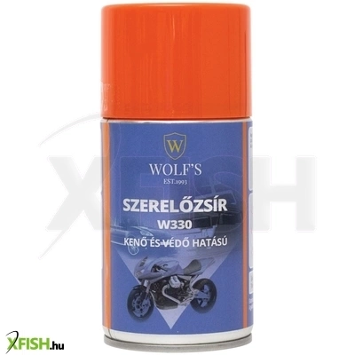 sma wolf’s w330-250 szerelőzsír, 160 °c-ig hőálló, élelmiszeripari tisztaságú, 250ml