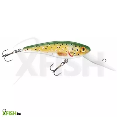 Mistrall Attacker Diver Zöld Sárga Pöttyös Wobbler 60mm 7Gr