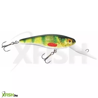 Mistrall Attacker Diver Sügér Mintás Piros Uszony Wobbler 60mm 7Gr