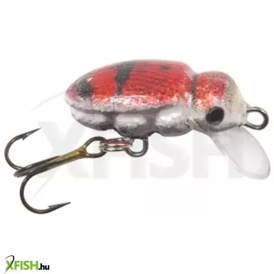 Mistrall Beetle Floater Piros Ezüst Wobbler 25mm 1,5Gr