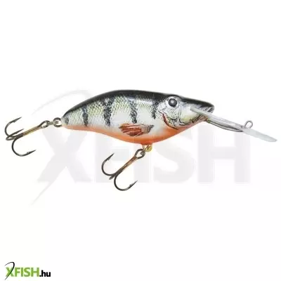 Mistrall Crabuno Diver Fekete Ezüst Narancs Wobbler 50mm 7Gr