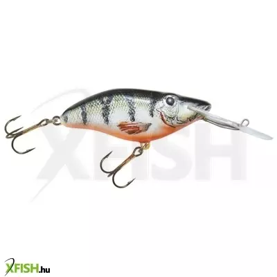 Mistrall Crabuno Diver Wobbler Fekete Ezüst Narancs 70mm 12g 1db/csomag