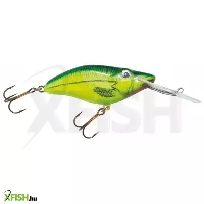 mistrall crabuno diver zöld sárga wobbler 50mm 7gr