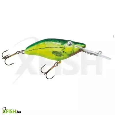 Mistrall Crabuno Diver Wobbler Zöld Sárga 70mm 12g 1db/csomag